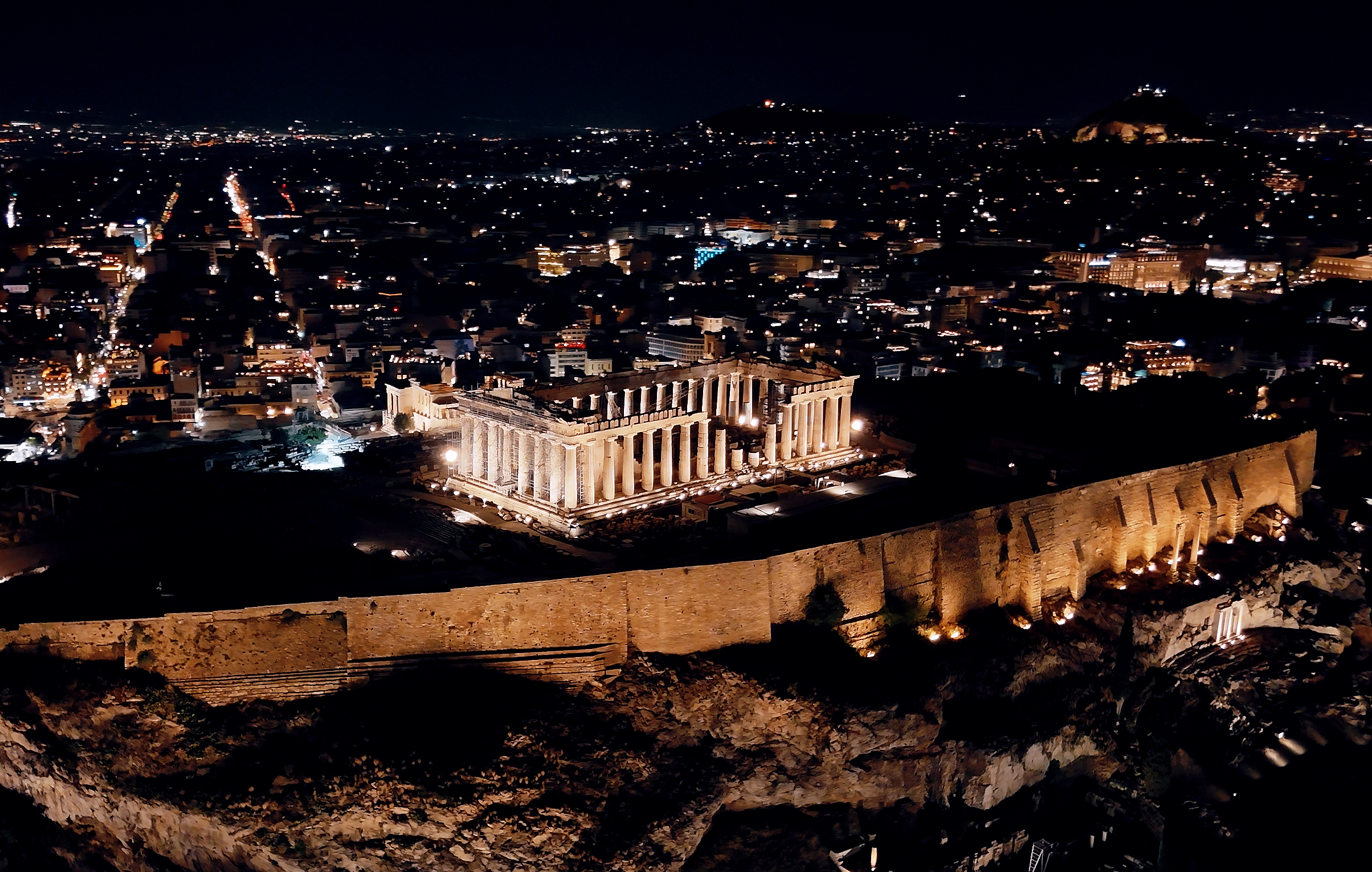 雅典卫城，拍摄于 2025/06/19